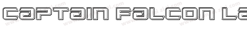 Captain Falcon Laser字体转换